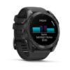 Изображение FENIX 8 51mm Amoled Slate Gray with Black Silicone Ban