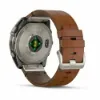 Изображение FENIX 8 51mm Amoled Sapphire Bare Titanium Black with Chestnut Leather Band+Grapphite Silicone Band