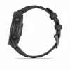 Изображение FENIX E 47mm Amoled Slate Gray Steel With Black Silicone Band
