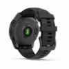 Изображение FENIX E 47mm Amoled Slate Gray Steel With Black Silicone Band