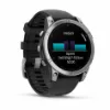 Изображение FENIX E 47mm Amoled Stainless Steel With Black Silicone Band