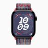 Изображение S10 42 Jet black Nike loop blue/red