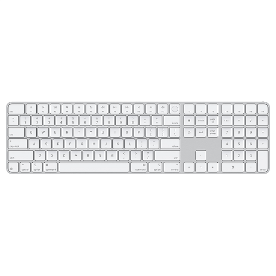 Изображение Magic Keyboard Touch ID Numeric USB-C White MXK73