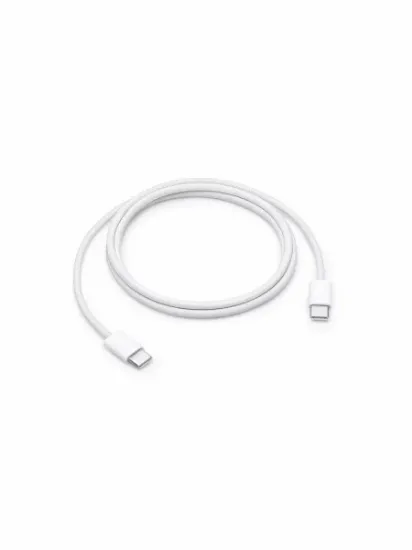 Изображение Кабель Apple(плетенный) USB-C / USB-C, 1м, 60W белый